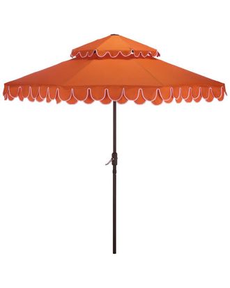 Safavieh Valance 9Ft Doubletop Umbrella