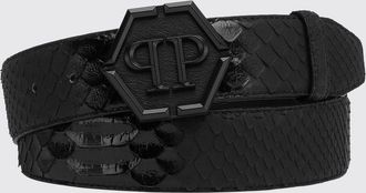 Philipp Plein Cintura in pelle di pitone