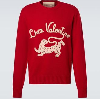 Valentino Chez Valentino virgin wool sweater