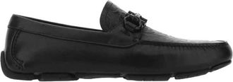Ferragamo Mens Black Loafers, US Size 5.5