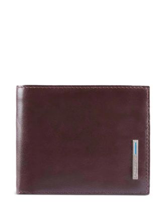 Piquadro leather wallet - unisex - Calf Leather/Calf Leather/Polyester - One Size - Brown