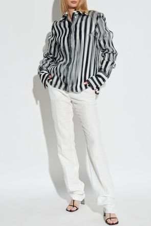 Sportmax Trousers Raoul, Womens, White