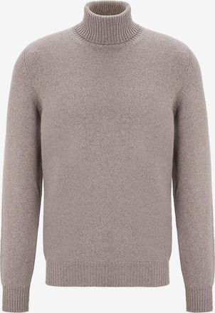 Gran Sasso Rollkragenpullover aus Schurwolle