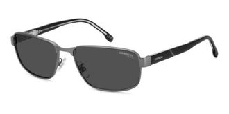 Carrera C FLEX 09/G/S Asian Fit R81/IR Mens Sunglasses Silver Size 58