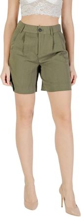 Only Mujer, Pantalones cortos, Verde, Talla: M