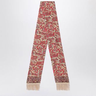 Valentino Garavani Voyage Imaginaire Bandeaux Printed Silk Scarf