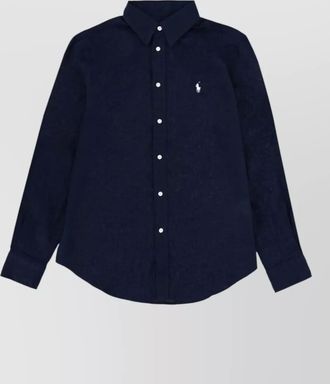 Polo Ralph Lauren linen shirt regular fit collared neck