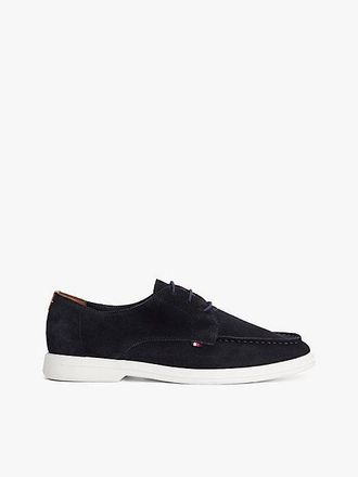 Tommy Hilfiger Suede Moc Toe Derby Shoes