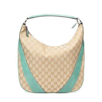 Gucci Pre-owned Womens GG Hobo Shoulder Bag - Beige - One Size