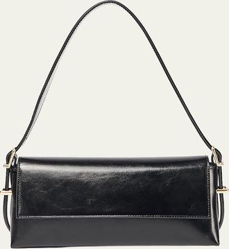 SIMKHAI Atlas Moto Leather Shoulder Bag
