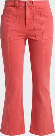 Cinq &agrave; Sept Wallace Bootcut Crop Jeans