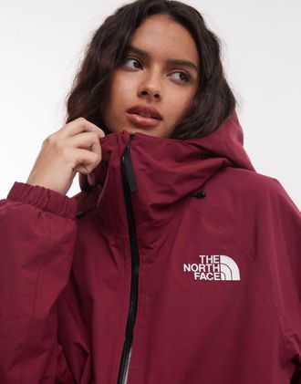 The North Face Slaydee giacca da sci imbottita color bordeaux-Rosso