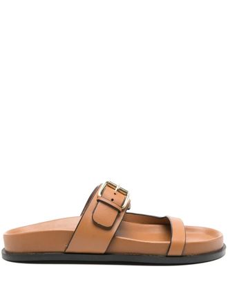 A.Emery Prince sandals - women - Leather/Leather/Rubber - 38 - DEEP TAN