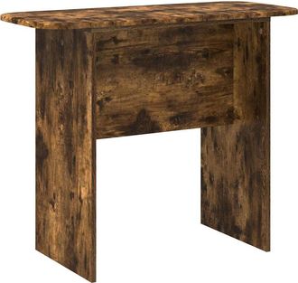 vidaXL Mesa Consola Roble Ahumado 93 X 40 X 75 Cm Madera De Ingenier&iacute;a Vidaxl