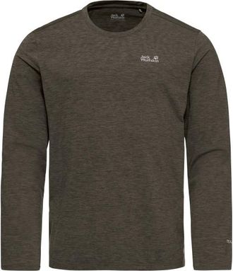 Jack Wolfskin Trail L/S Funktionsshirt f&uuml;r Herren | braun