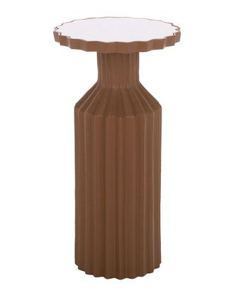 Safavieh Couture Cindylyn Concrete Top Accent Table
