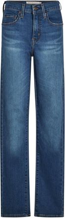 Levi's Womens Levis High Rise Straight Leg Jeans in Like Forever - Blue - Size 26W/30L