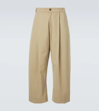 STUDIO NICHOLSON Sorte cotton wide-leg pants