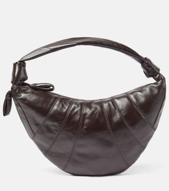 Christophe Lemaire Fortune Croissant leather shoulder bag