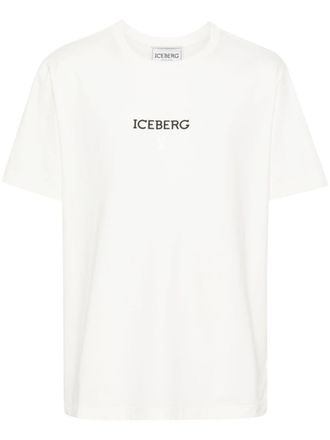 Iceberg T-shirt con stampa - Toni neutri