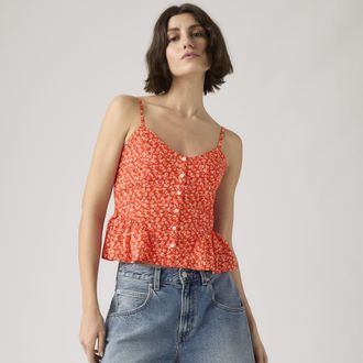 Levi's Monet Blouse - Womens - XS - Red