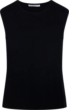 Max Mara sleeveless top - Black