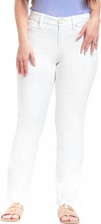 1822 Denim Better Butter Slim Straight Jeans In White