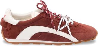 Dsquared2 Suede Sneakers - Heren - Sneakers - Rood - 45 EU - Su&egrave;de - Schoenen