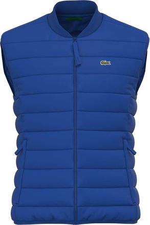 Lacoste Quilted Nylon Vest in Jq0 Cobalt at Nordstrom, Size 2