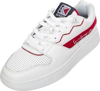 Karl Kani Stringate Profilo Basso - Heren - Sneakers - Wit - 42 1/2 EU - Leer - Schoenen