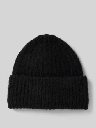 American Vintage American Vintage Strickm&uuml;tze mit Alpaka-Woll-Anteil Modell EAST in Black, Gr&ouml;&szlig;e 1