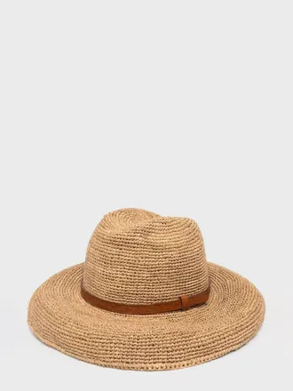 Ibeliv Crocheted Raffia Lubeman Hat