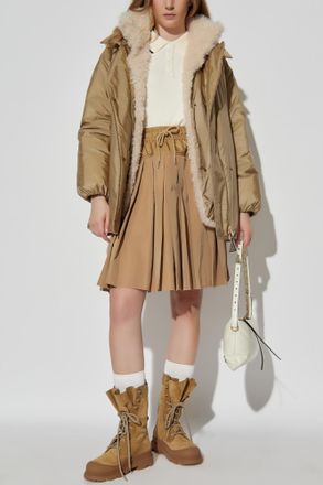 Moncler Jacket With Voue Vest, Womens, Beige