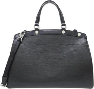 Louis Vuitton Pre-owned Handbag - Dames - Vintage Handtas - Zwart - ONE Size - Leer - Vintage