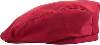 Generic Unisex Adult Beret Hat Chef Hat Catering Cook Waiter Peaked Cap Mime for Men (Wine, One Size)