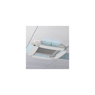DC Deflettore Climik Quadro Misura: Bianco Cm 50 - Kit 4 Pezzi