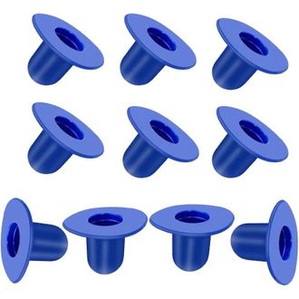 OEM Paquete De 10 Tapones De Repuesto Azules Para Cables De Extensi&oacute;n De Piscina - Crezuo
