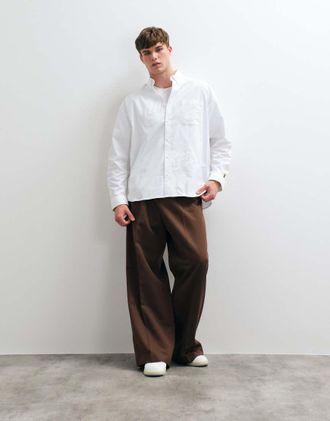 Nike Club Rules camicia Oxford bianca-Bianco