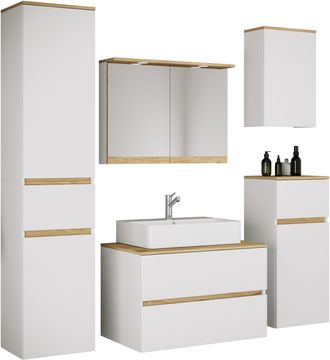 VCM Conjunto De Muebles De Ba&ntilde;o Con Lavabo Cosila-a 80 180x160x47 - Vcm
