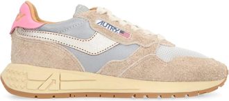 Autry Lage sneakers met leren inzetstuk - Dames - Sneakers - Veelkleurig - 36 EU - Leer - Schoenen