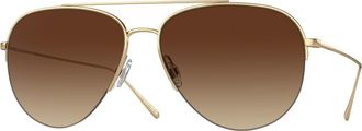 Oliver Peoples OV1303ST Cleamons 5292Q1 Mens Sunglasses Gold Size 60