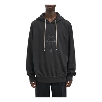 Rick Owens Hombre, Sudaderas, Negro, Talla: L