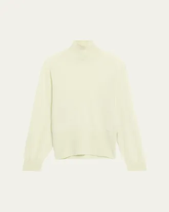 Loro Piana Camino Cashmere-Silk Turtleneck Sweater
