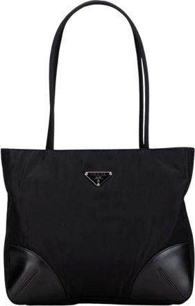 Prada Pre-owned Classic Tote Bag - Pre-owned - Mujer - Negro - ONE SIZE