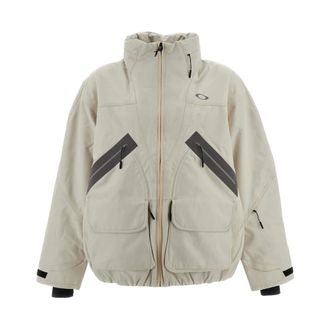 Oakley Kota Insulated Jacket - Heren - Sport - Beige - Maat: M Zijde
