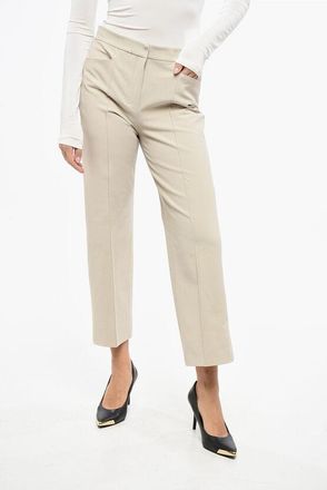 Max Mara S Twill Cotton Blend ZEMIRA Chinos Pants size 42