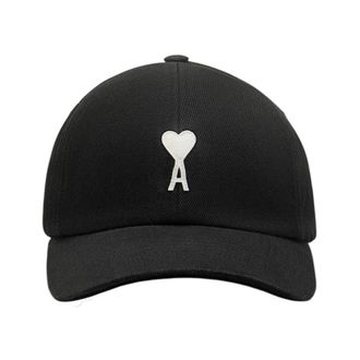 Ami Ami de Coeur Pet - Heren - Petten - Zwart - ONE Size - Katoen - Accessoires