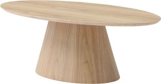 Vente-Unique Mesa de centro de MDF - Natural claro - ANTELADA