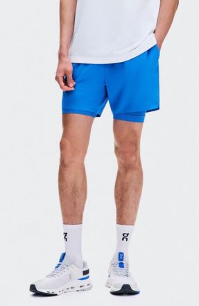 On Train 2-in-1 Performance Shorts in Jay at Nordstrom, Size X-Large