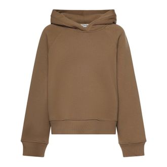 Max Mara Hoodies, female, Brown, Size: L Liana Hooded Sweatshirt